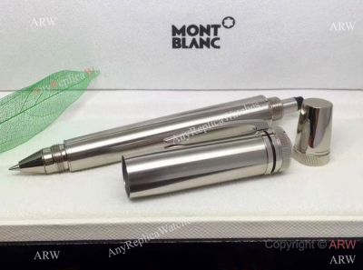 Mont Blanc Heritage 1912 Stainless Steel Rollerball Pen - AAA Copy